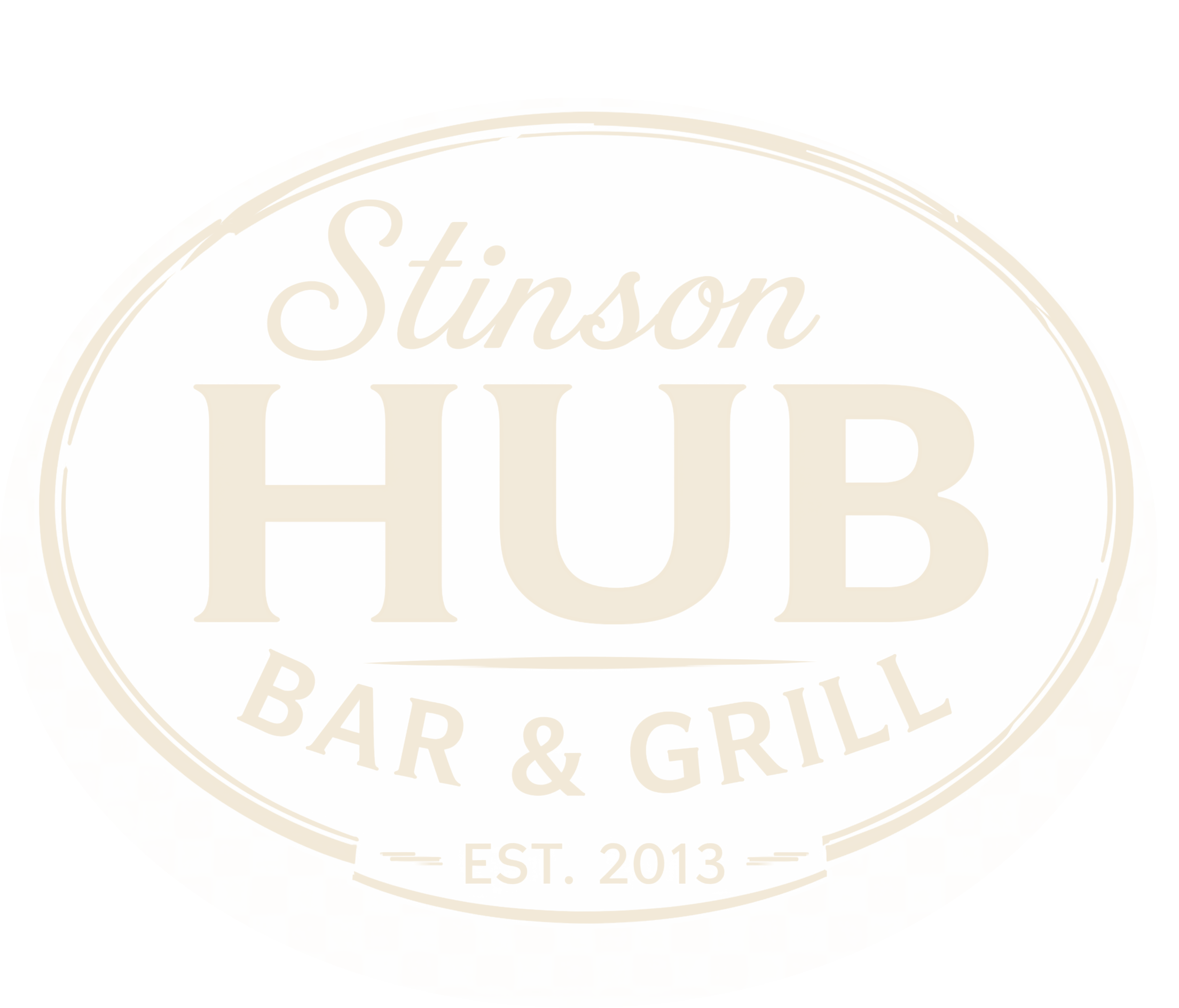 Stinson's Hub Bar & Grill, Est. 2013