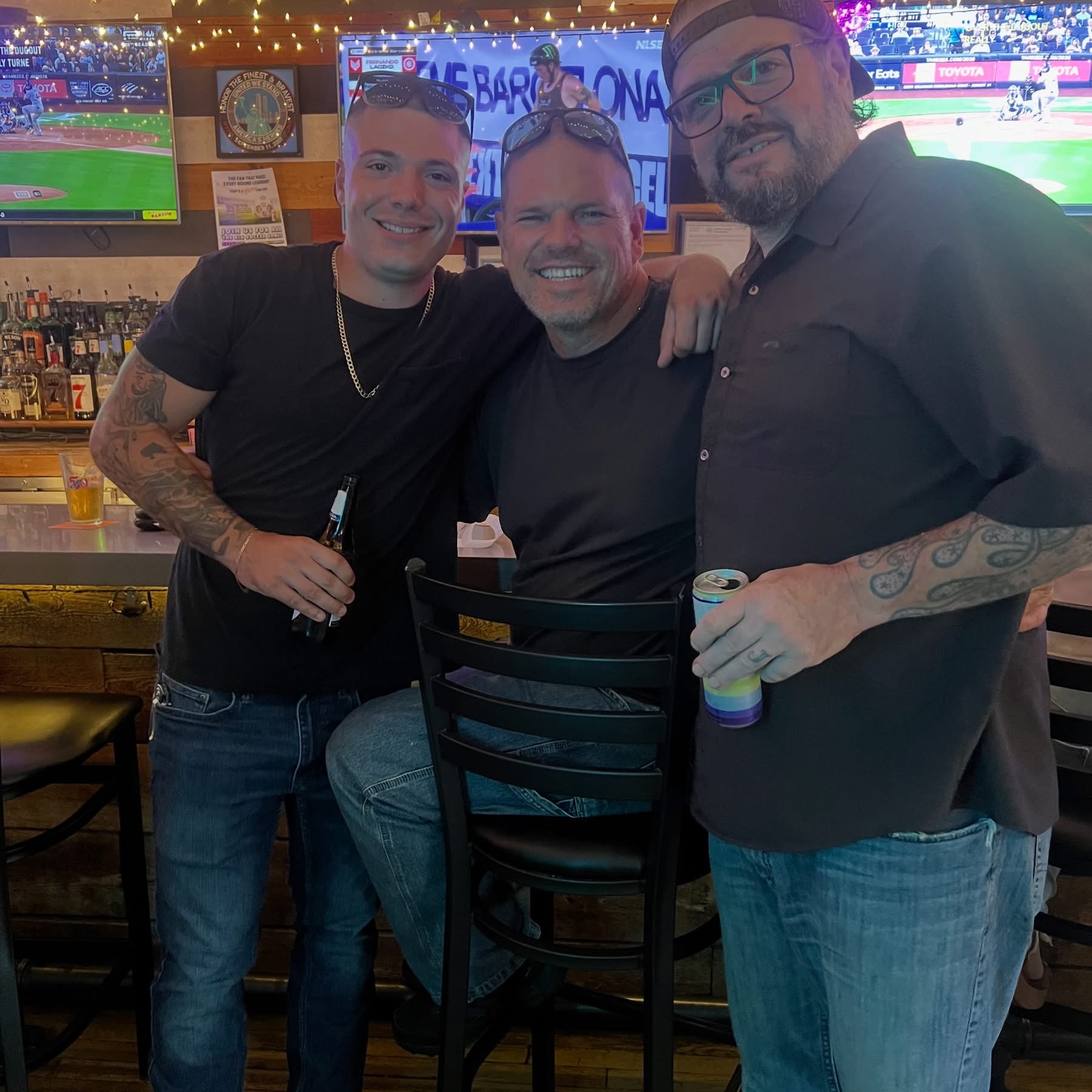 Regulars at the bar